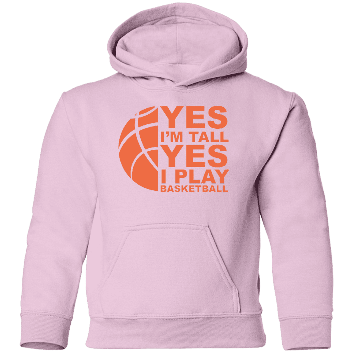 pink basketball hoodie