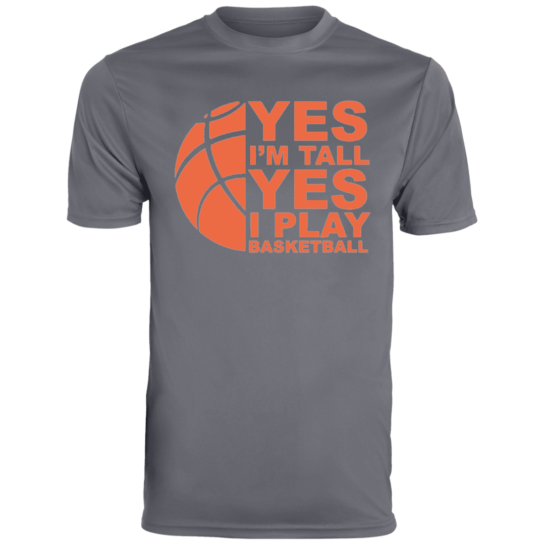 graphite basketball tee