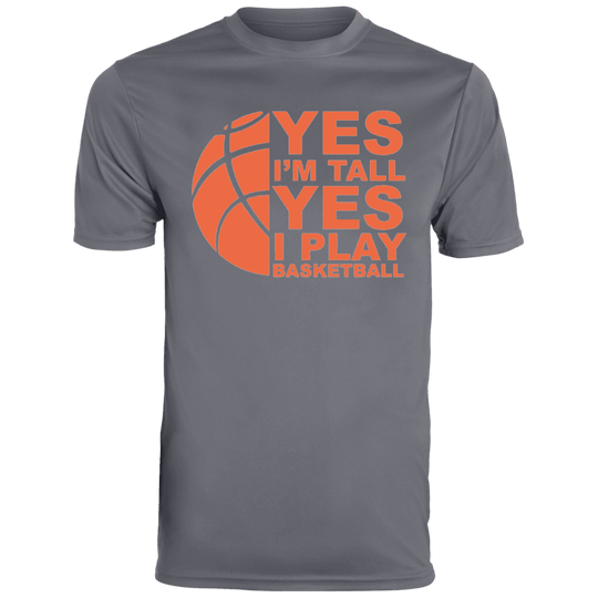 graphite basketball tee