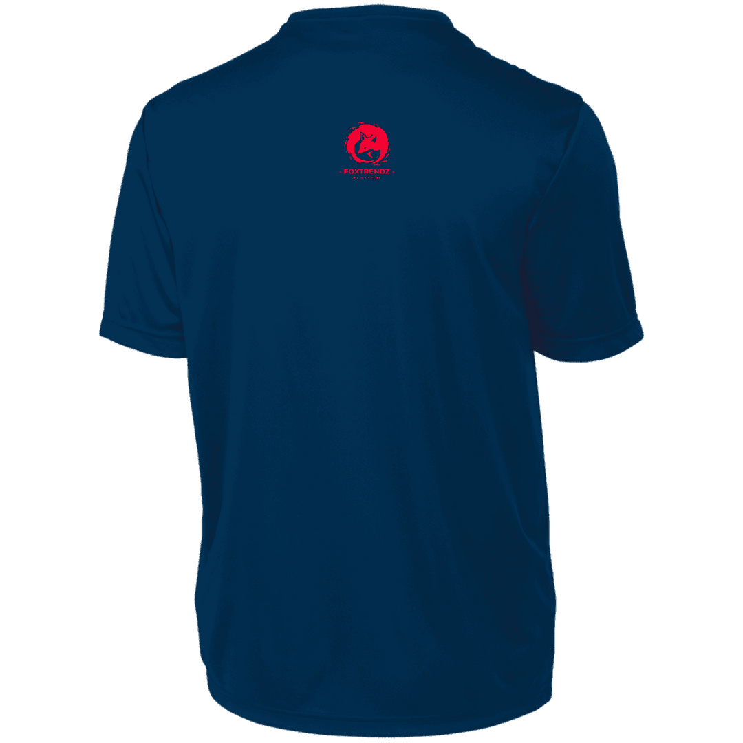 Navy basketball tee