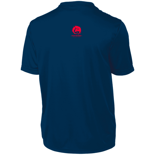 Navy basketball tee