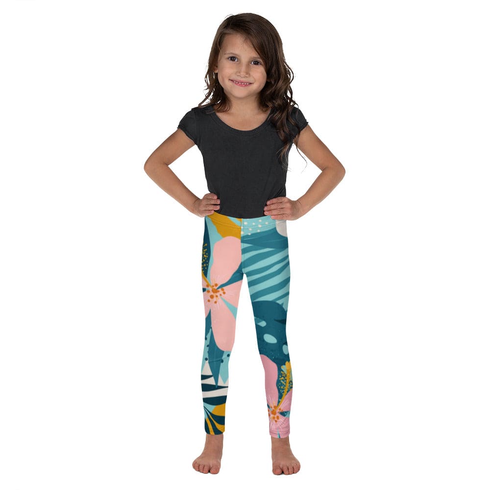 Toddler flower leggings